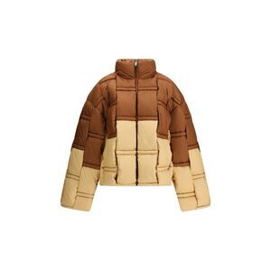 Raxxy Women Zip-Up Bicolor Down Jacket